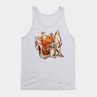 The fire Wolf Tank Top